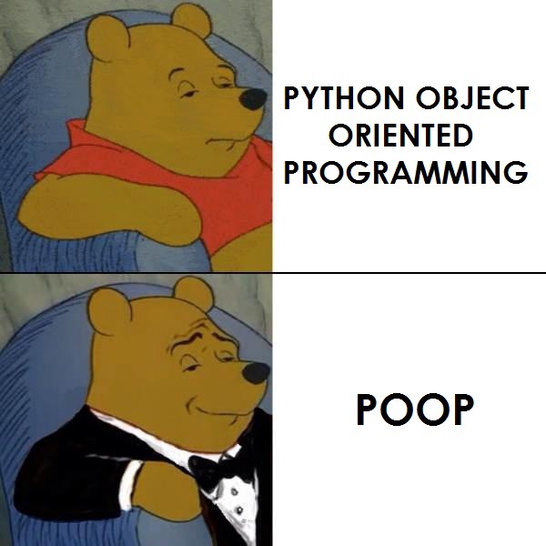 Python Object-Oriented Programming - meme