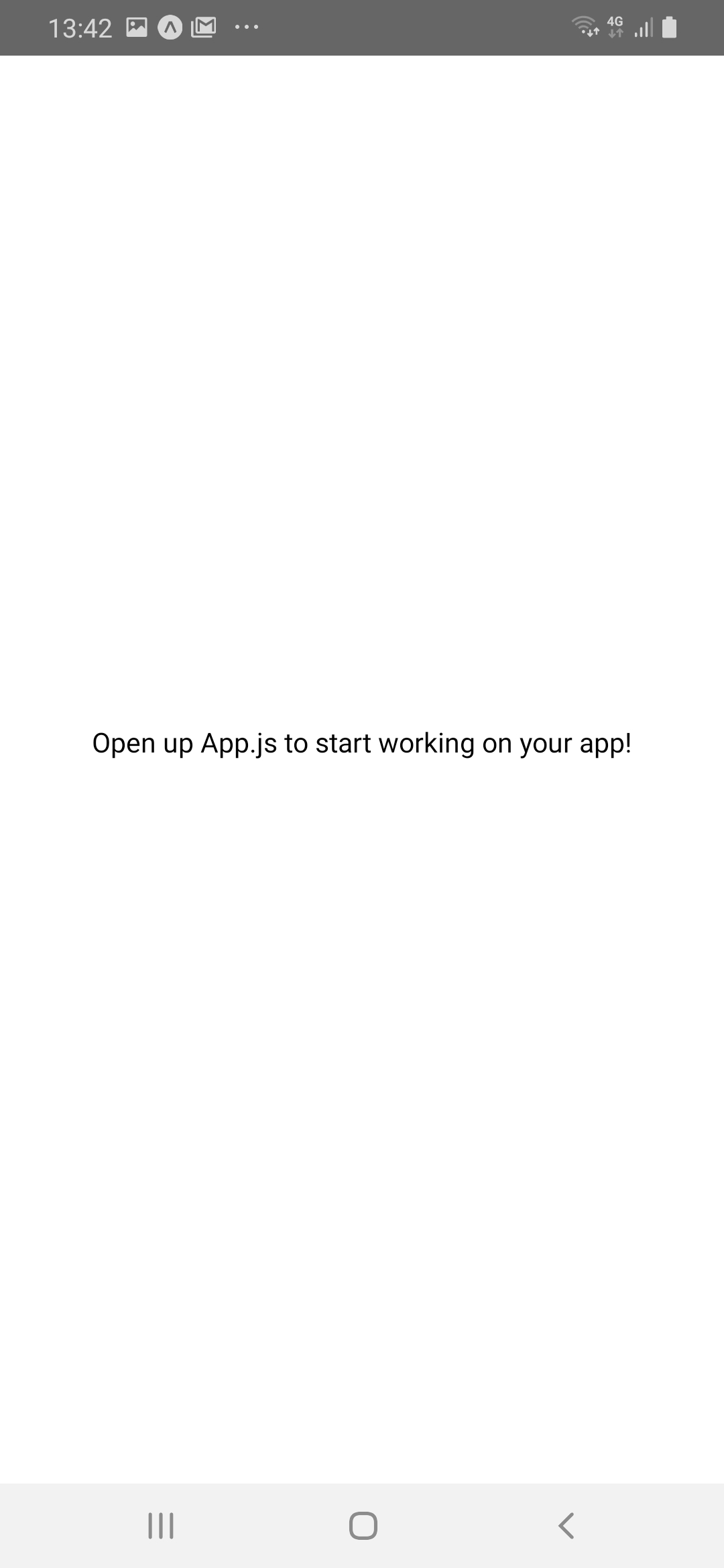 Starting your app on your mobile device