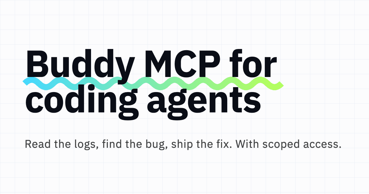 Using Buddy MCP to Fix a Failed Pipeline