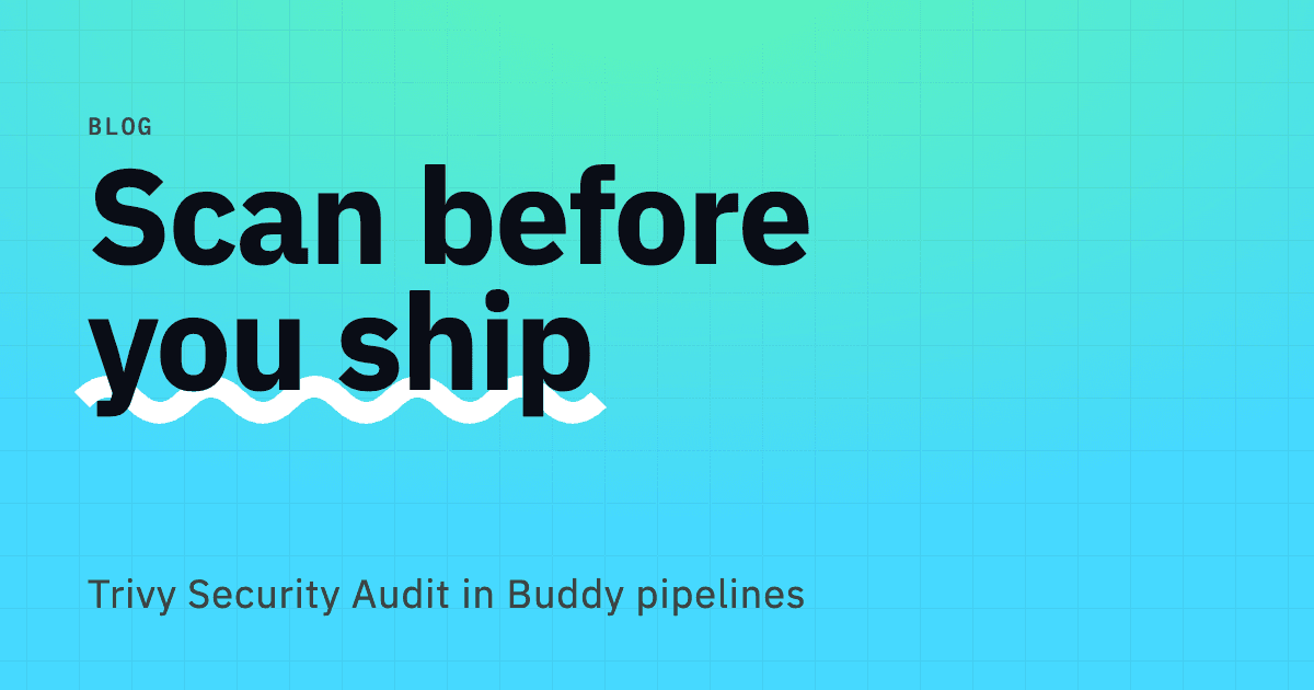 Scan Docker images before deploy with the new Security Audit action