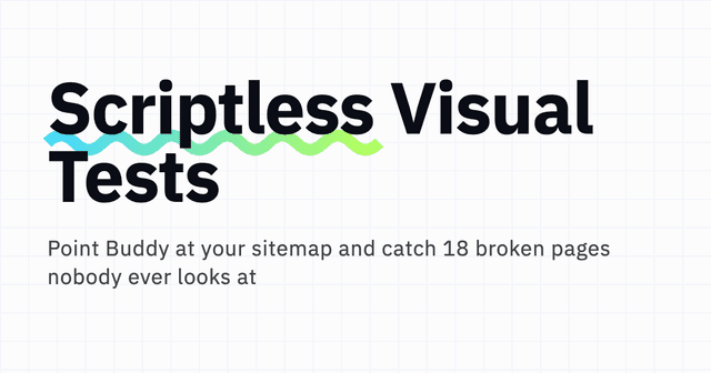 Scriptless Visual Regression Testing Without Writing Code