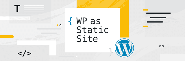 Building static WordPress with Static HTML Output and Buddy