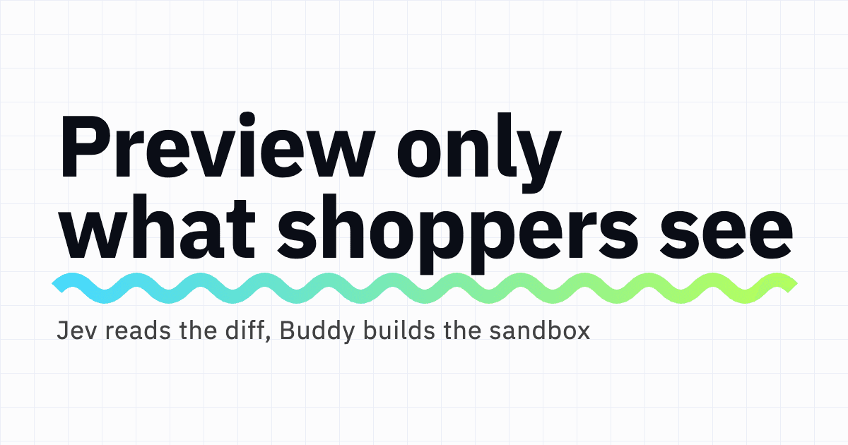 Preview Sandboxes Only for Visible Changes