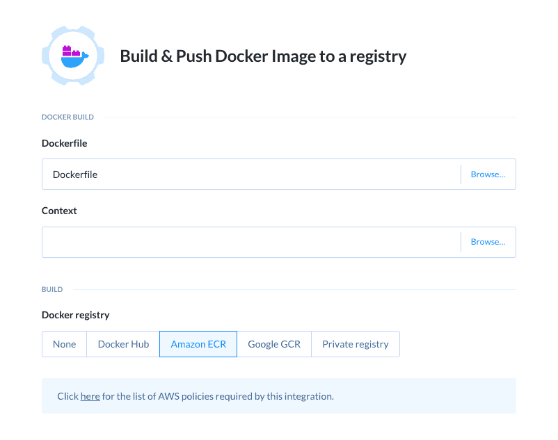 Docker build