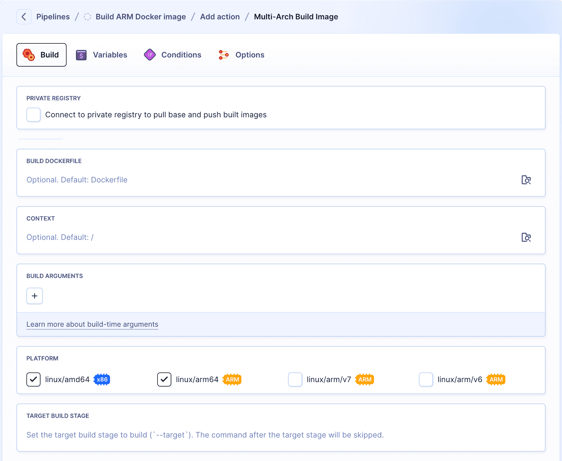 Multi-Arch Docker Build action