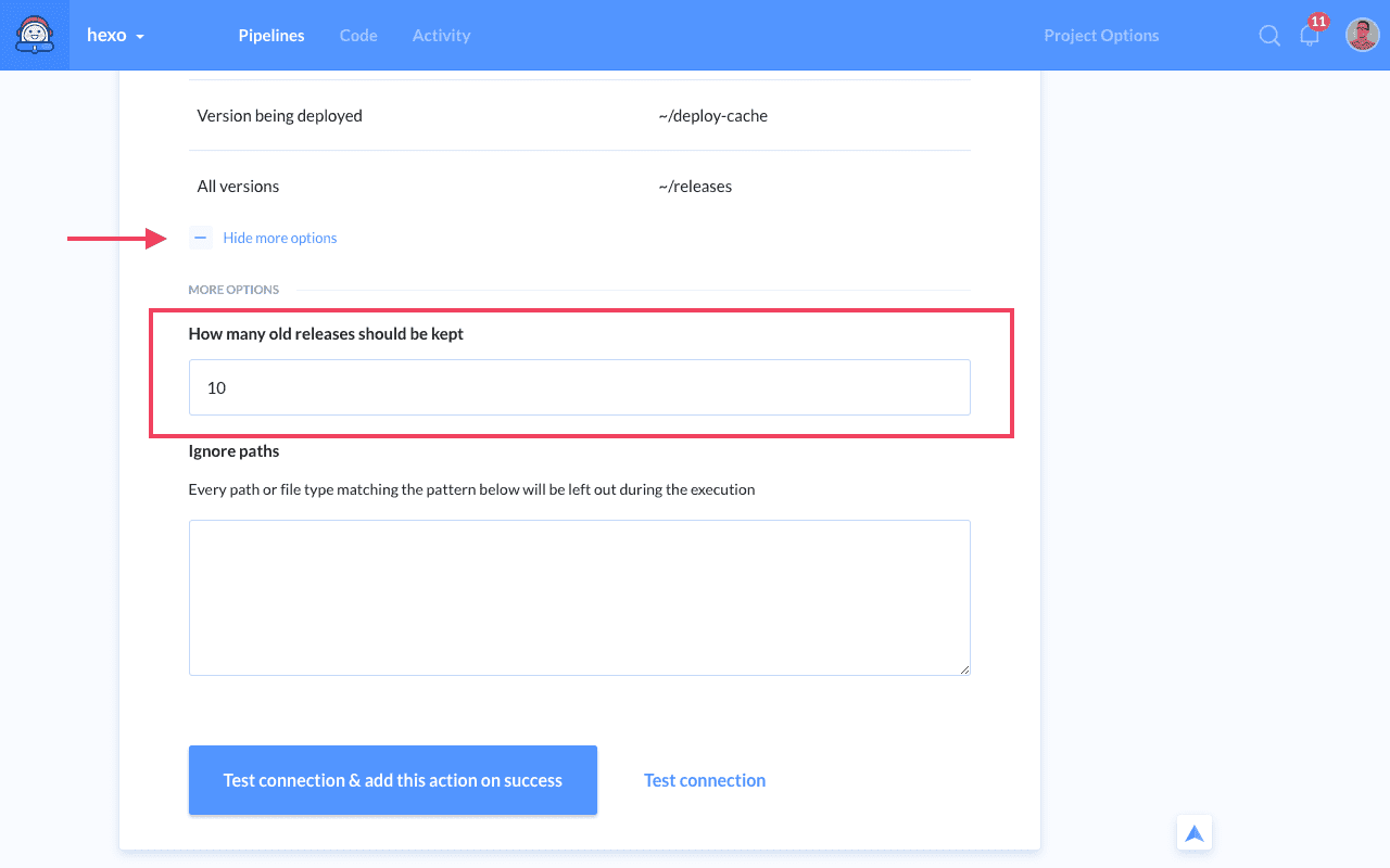 Atomic deployment template