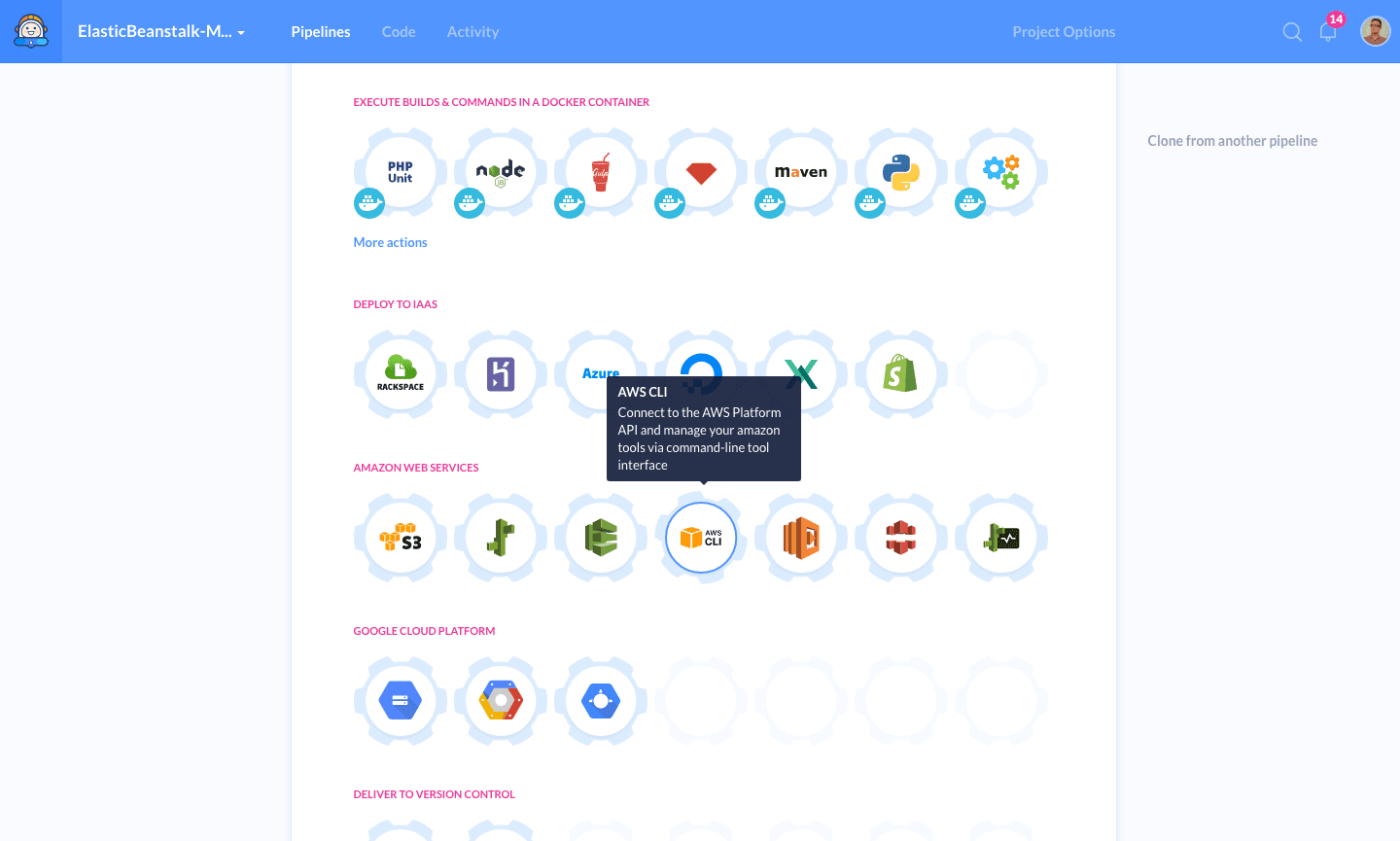 Location of AWS CLI