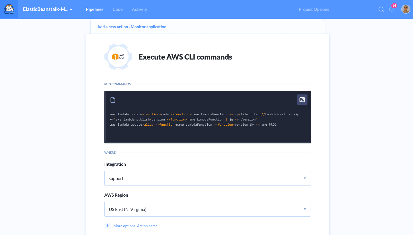 TableMain of AWS CLI