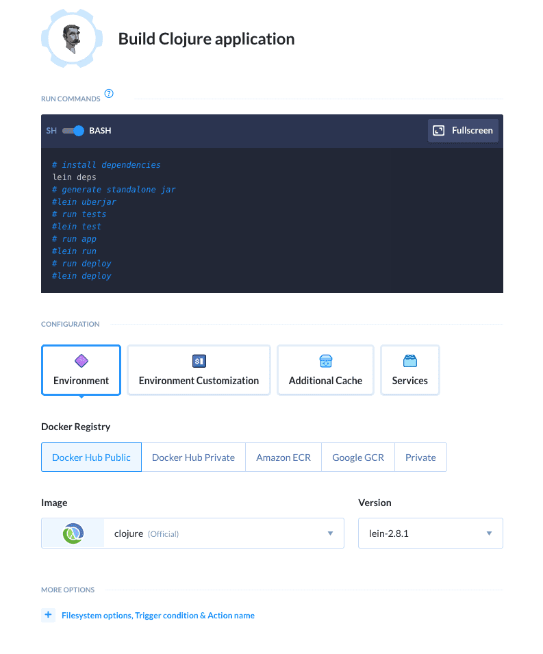 Clojure configuration