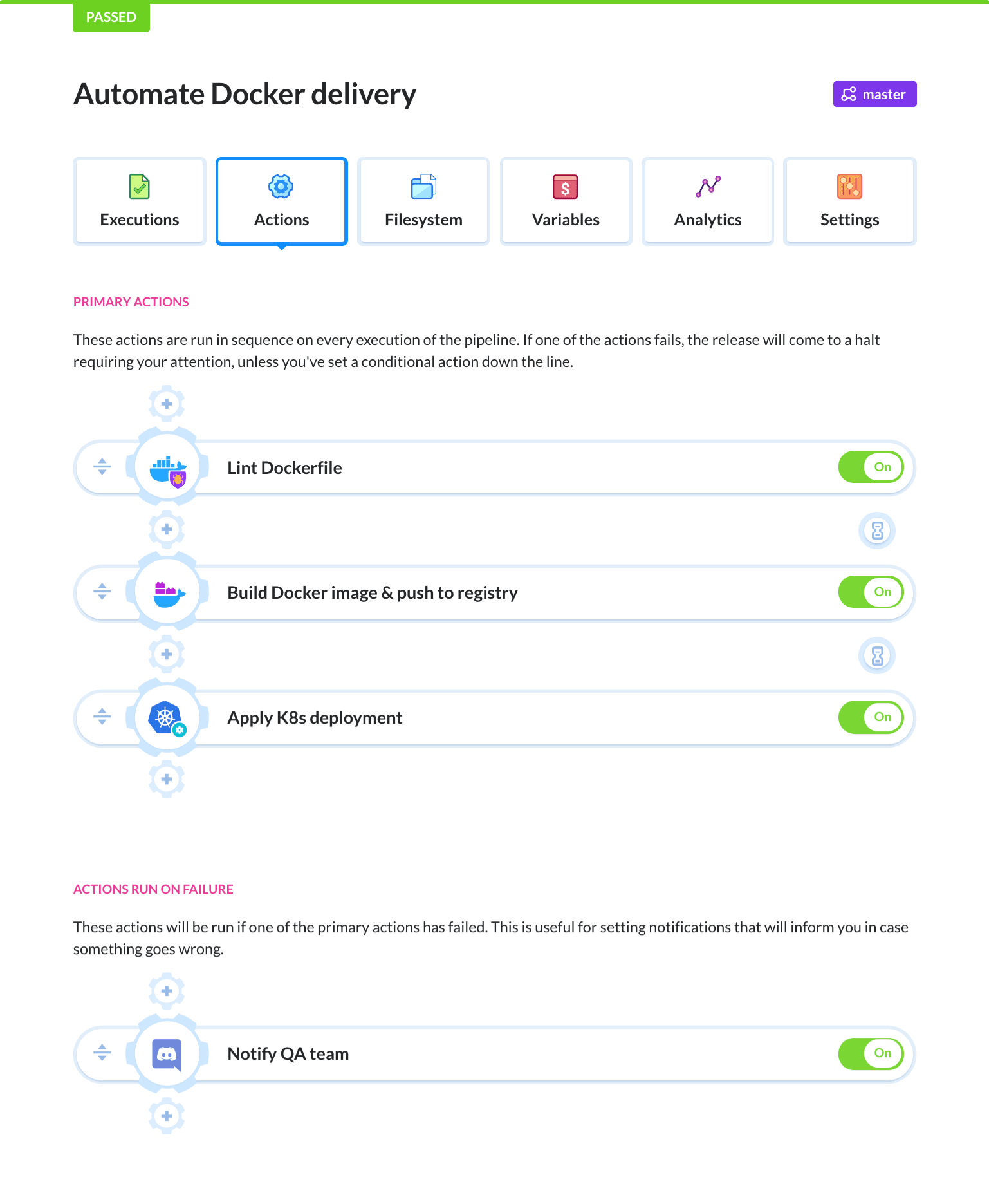 Example pipeline