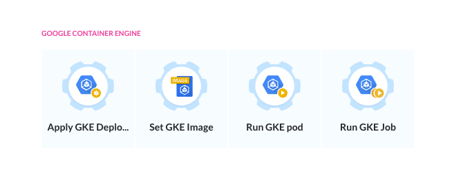 Google Container Engine actions