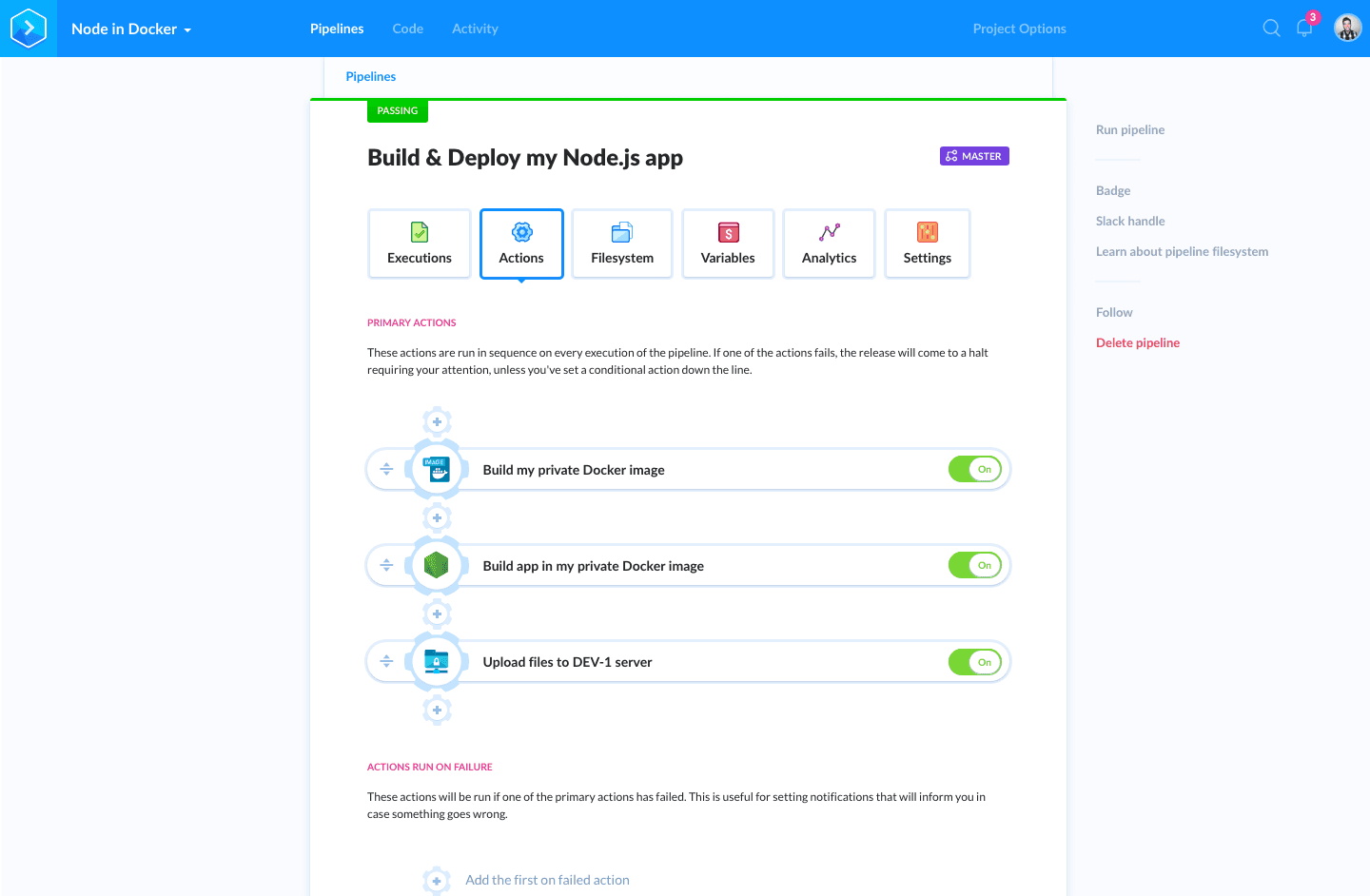 Pipeline example