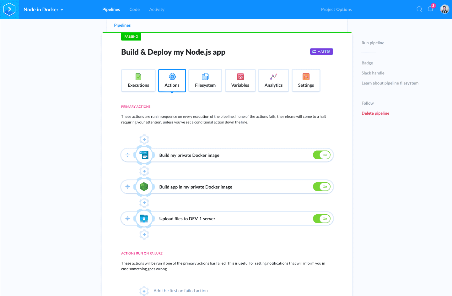 Pipeline example