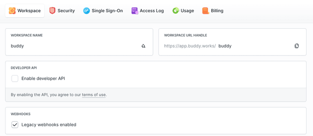 New customizable and secure webhooks for Buddy pipelines.