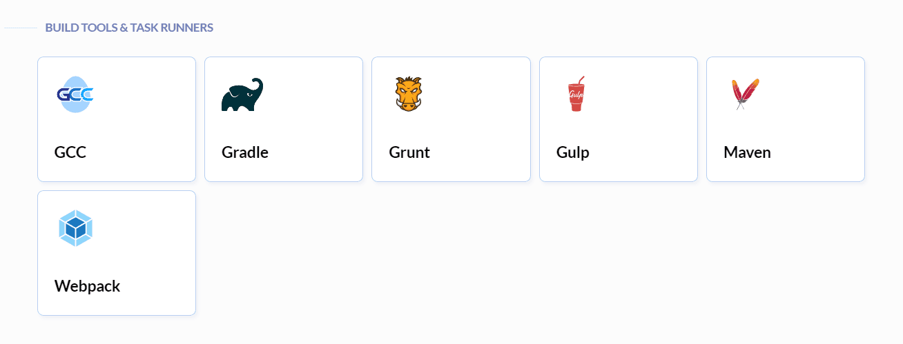 Gulp selection