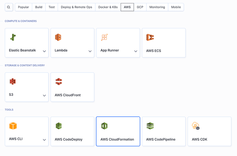Deploy to AWS CloudFormation | Docs