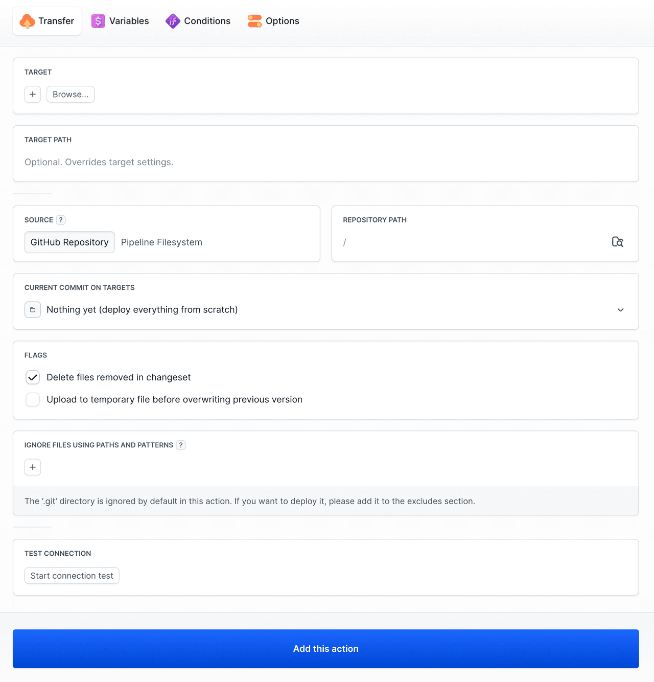 How to Deploy to an SFTP Server Using Buddy CI/CD | Docs
