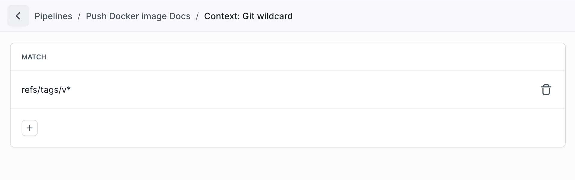 Configuring wildcard in Buddy pipeline 