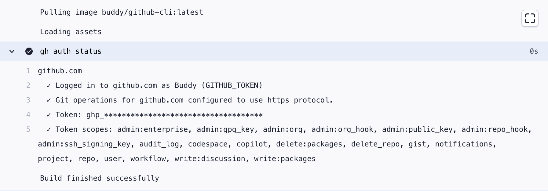 Custom action logs