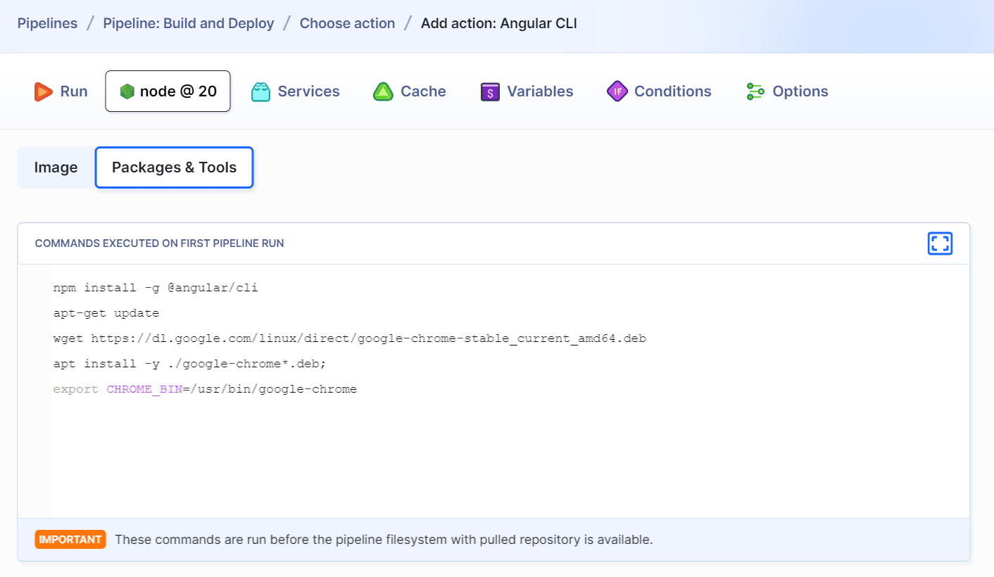 Angular action image