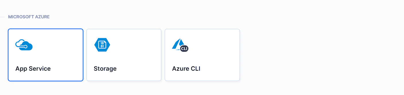 Microsoft Azure actions