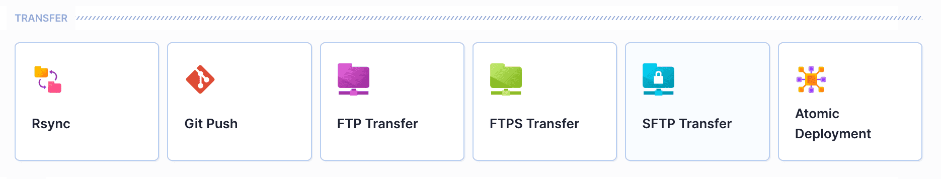 Transfer actions