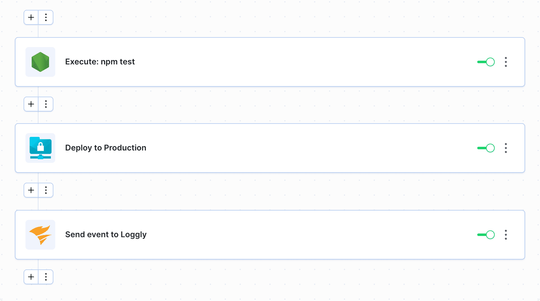 Pipeline example for Loggly integration