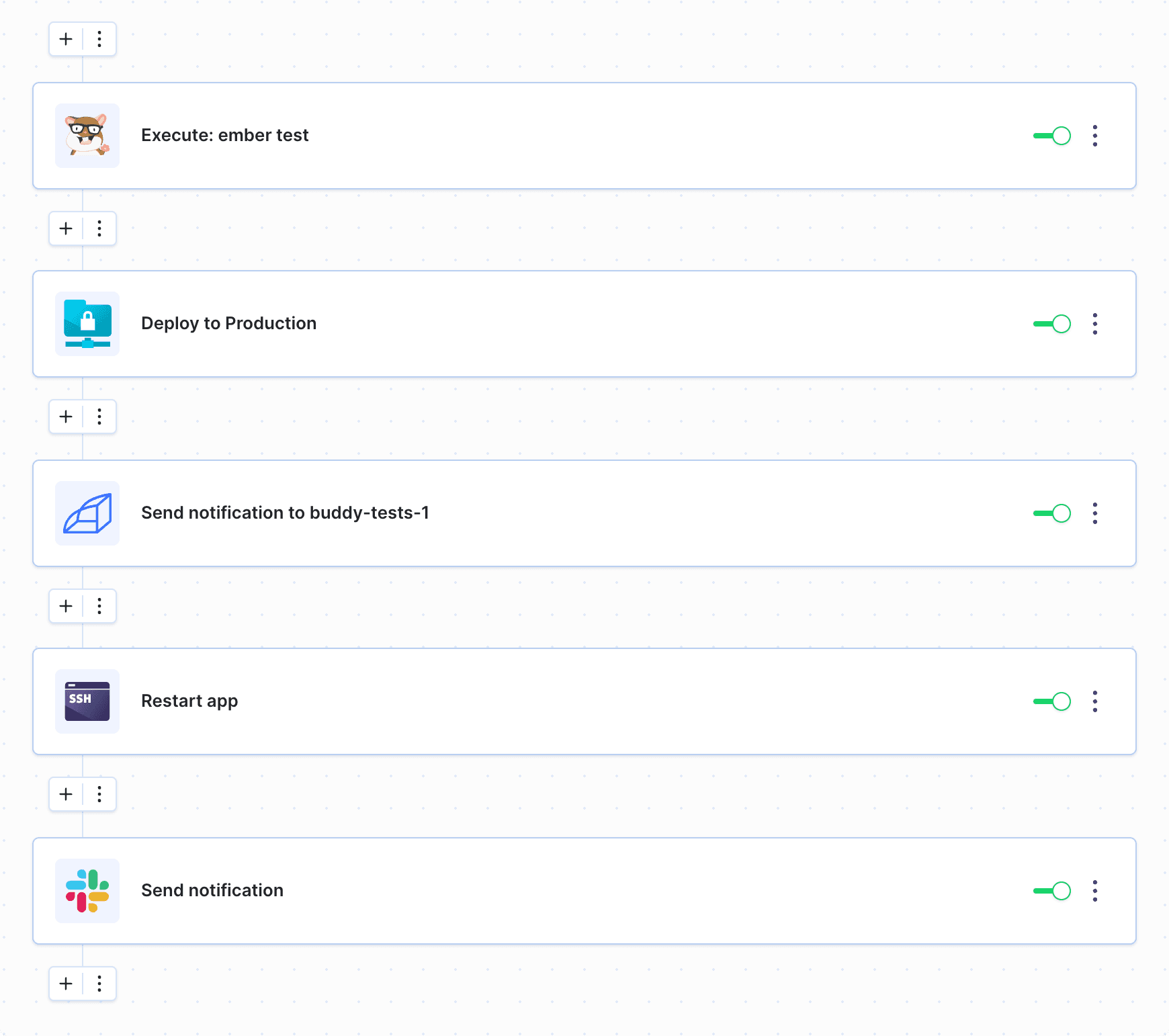 Pipeline example for Rollbar integration