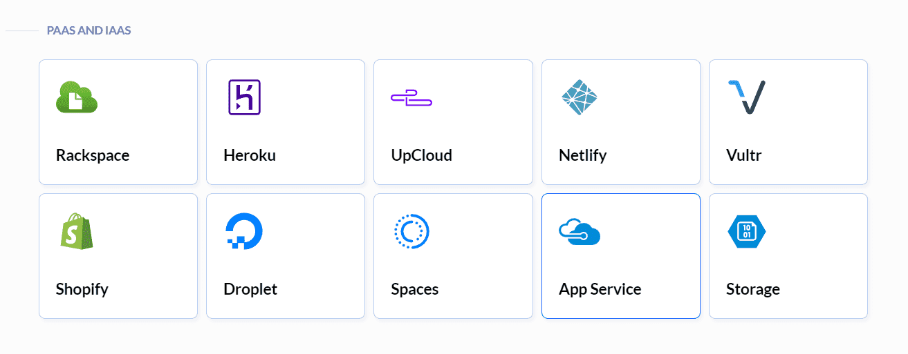 IAAS action selection