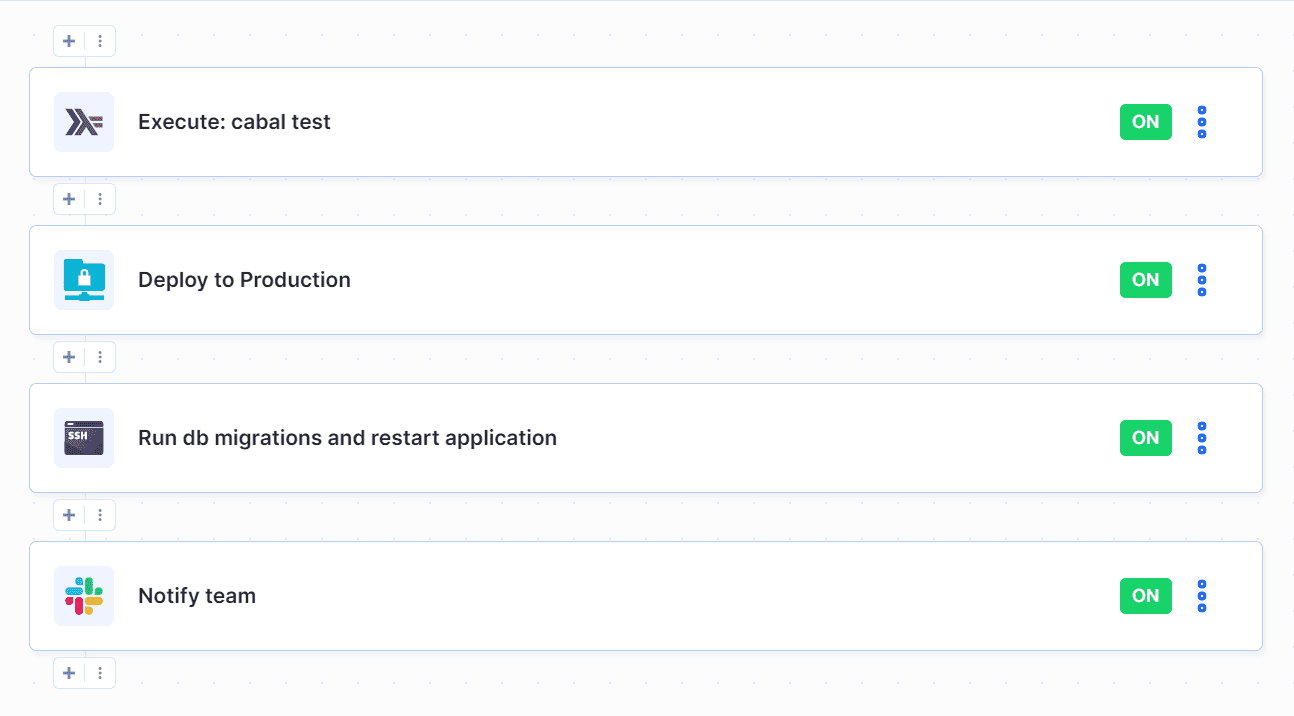 Go pipeline example