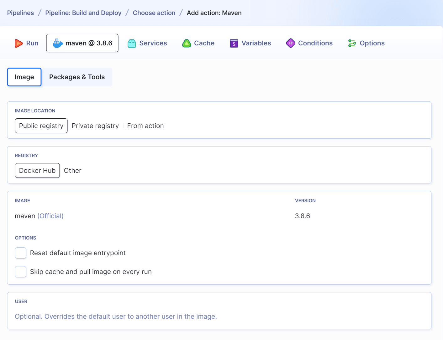 Haskell action image