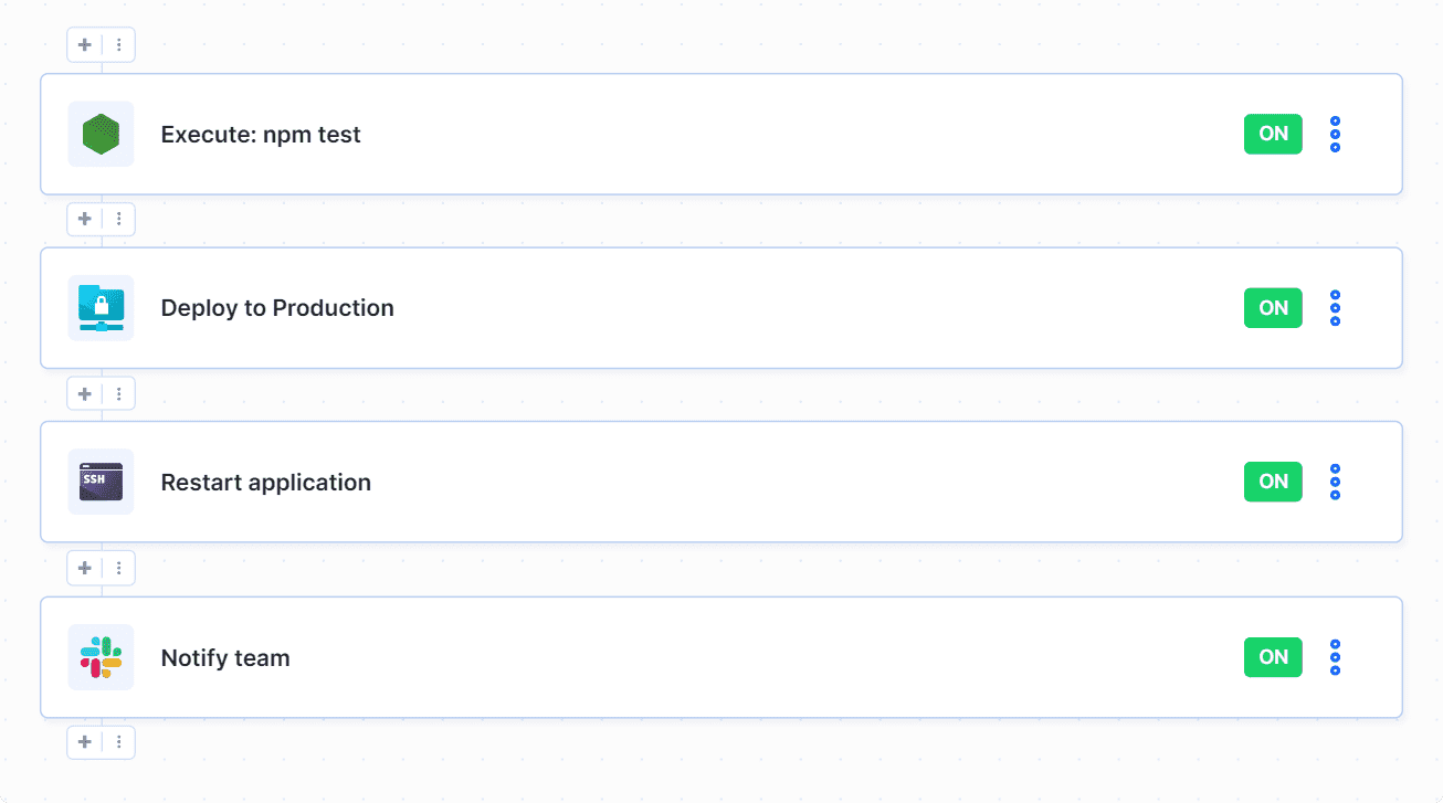 Example JavaScript pipeline