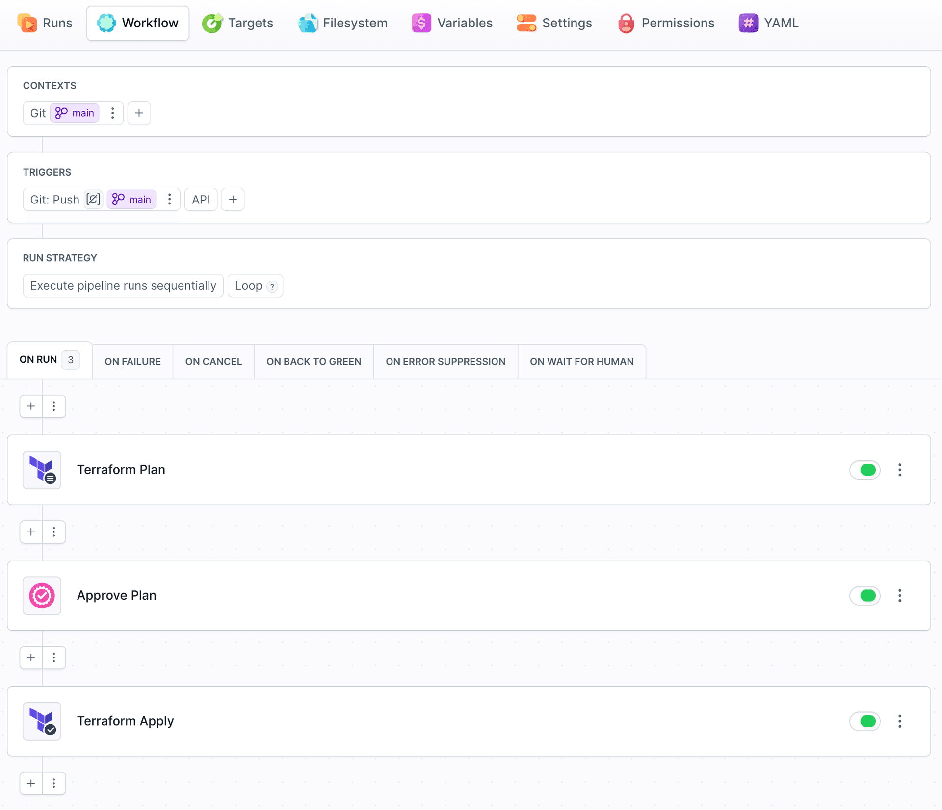Pipeline with Terraform Plan, Approve Plan, and Terraform Apply