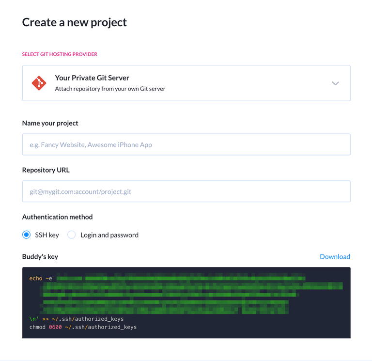 How to integrate Buddy with a private Git repository | Buddy: The ...
