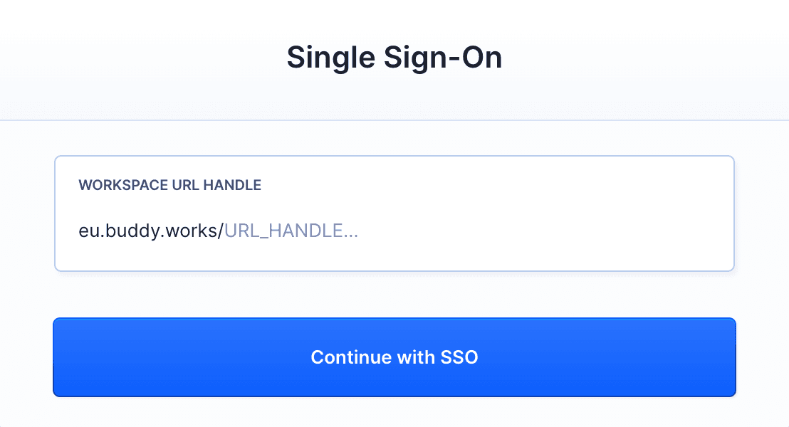 SSO login