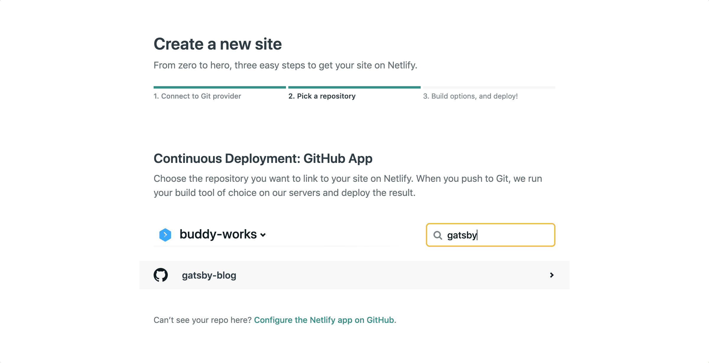 Adding new website on Netlify