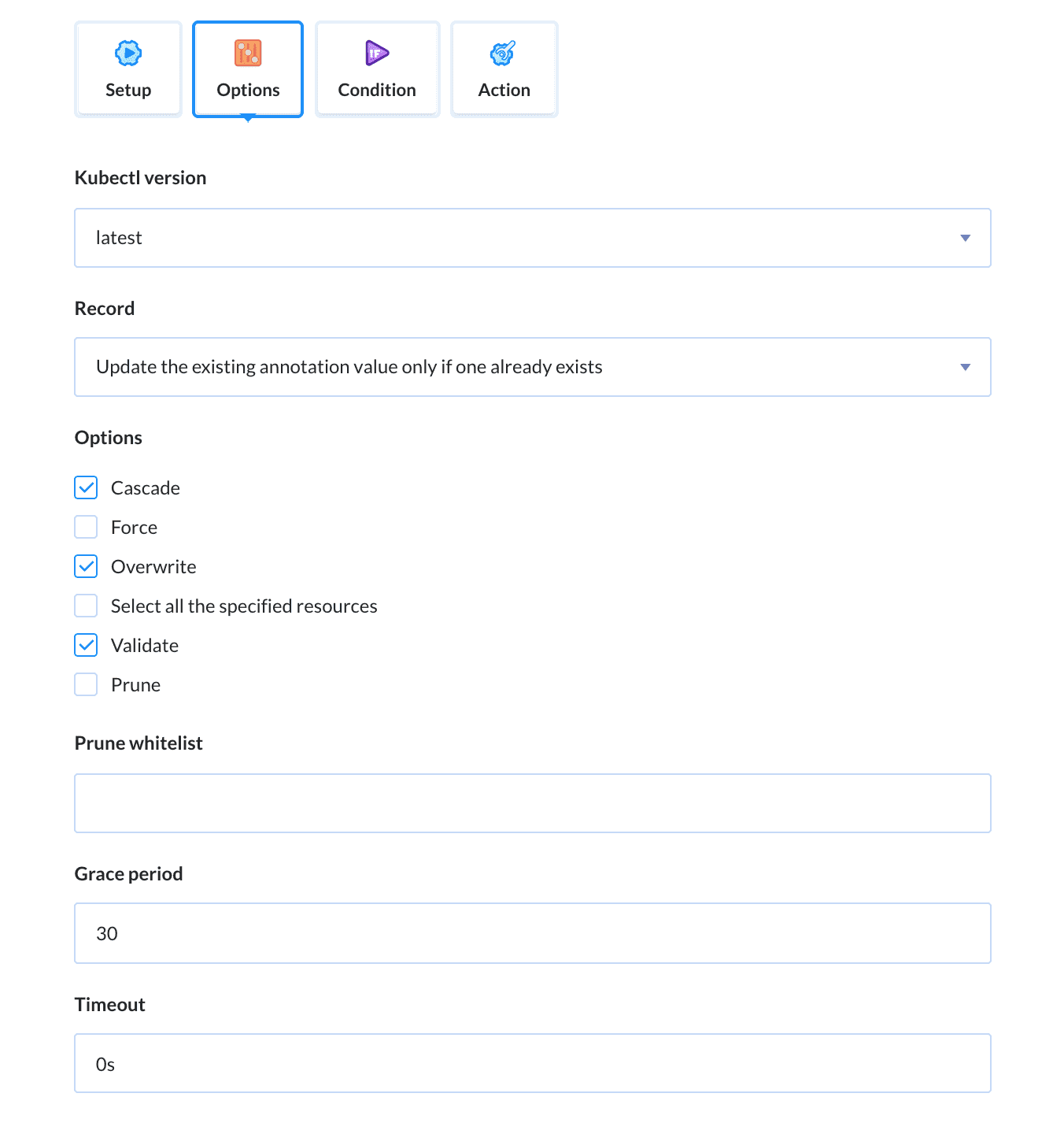 K8s deployment options