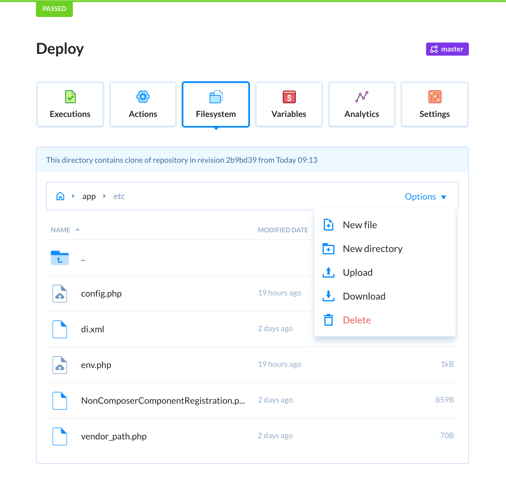 Buddy filesystem