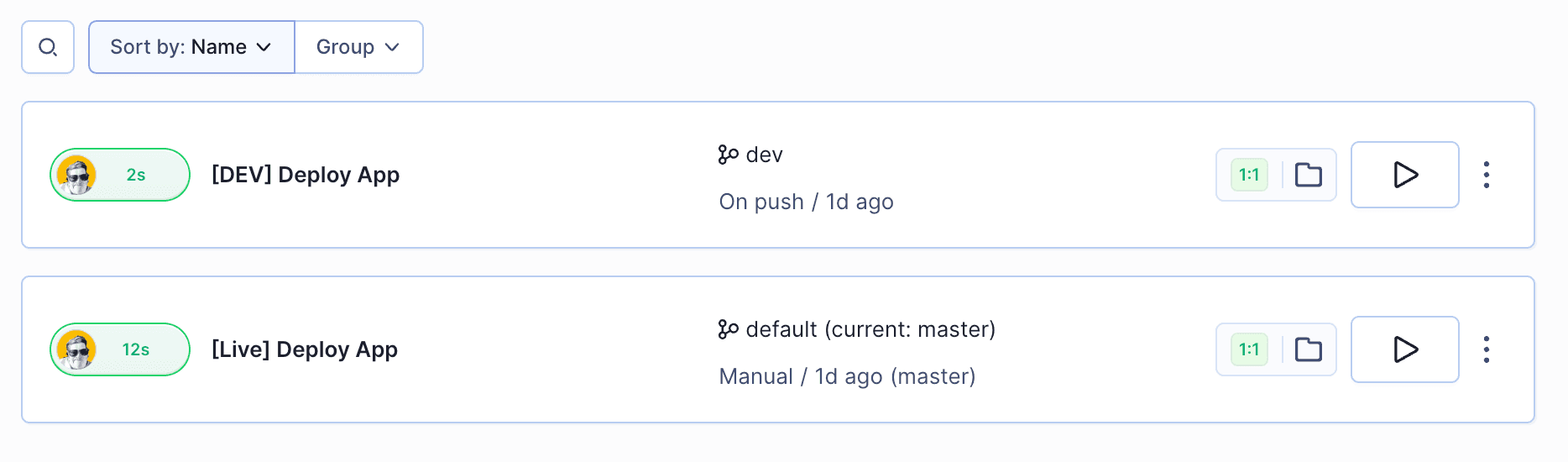 Pipeline list