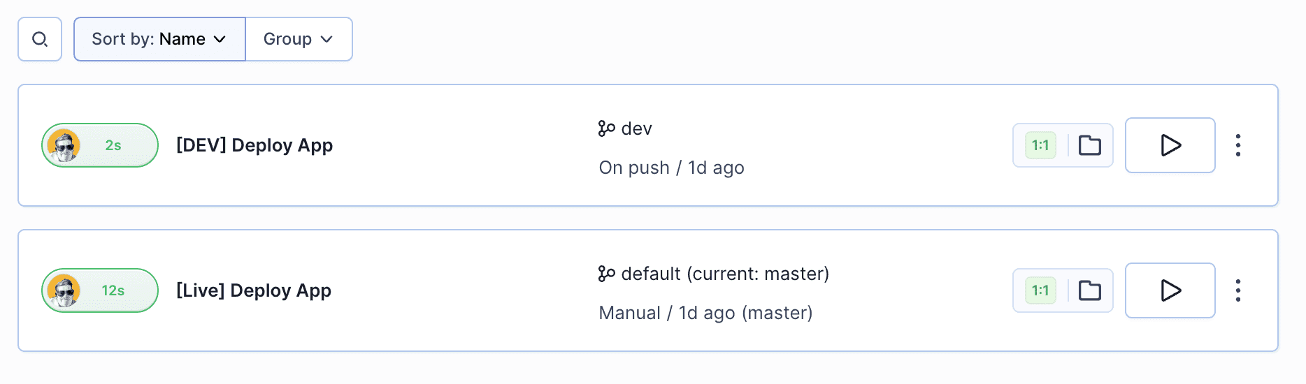 Pipeline list