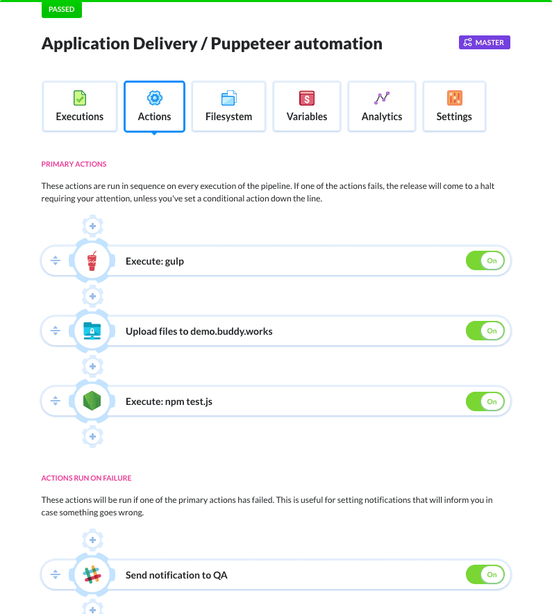 Example pipeline