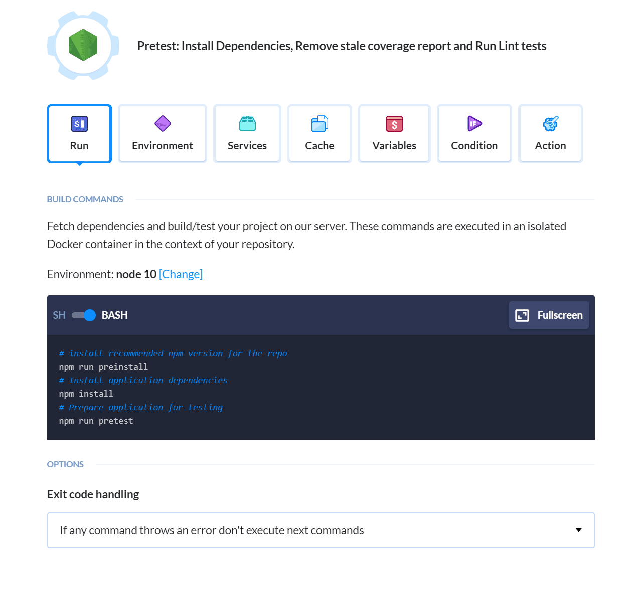 Node #1: Environment preparation