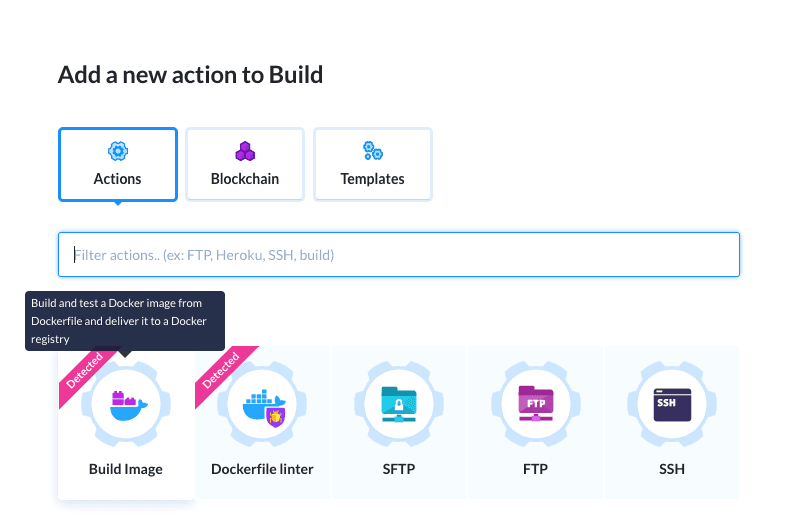 Suggested actions