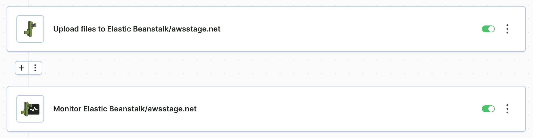 AWS EB deployment pipeline