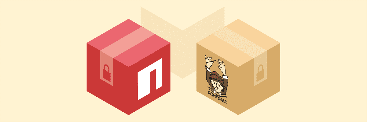 How to use private packages in npm and Composer