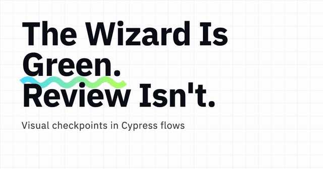 Visual Checkpoints in Cypress Flows