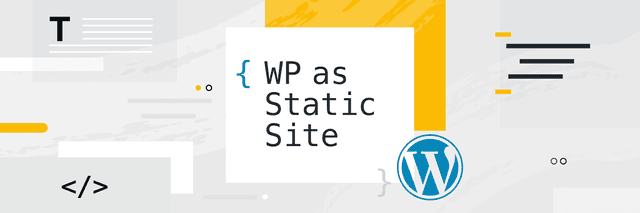 Building static WordPress with Static HTML Output and Buddy