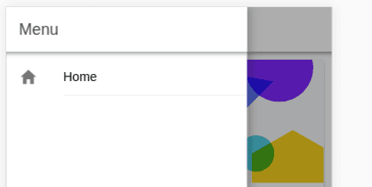 Removing the link to the list page from the side menu