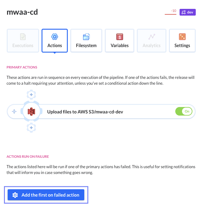 Building a CI/CD pipeline in Buddy— image by author