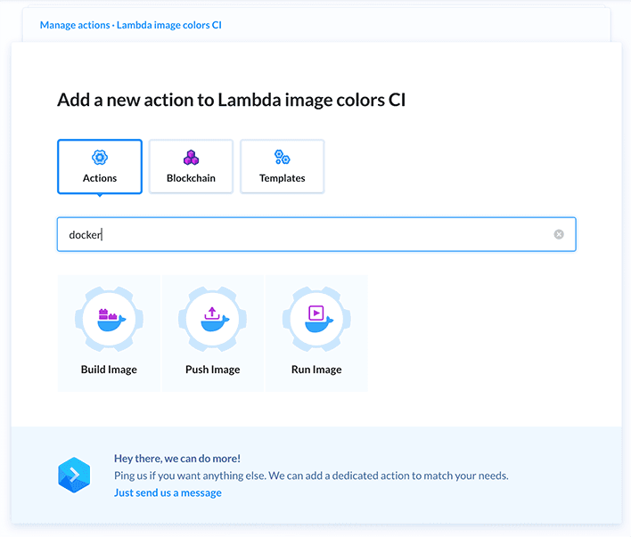 Action Docker Build Image